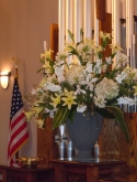 Altar Flowers By Jackie Briscoe