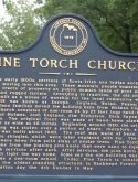 Pine Torch Church Marker